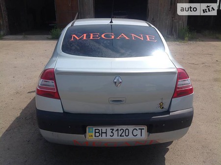 Renault Megane 2004  випуску Одеса з двигуном 1.6 л газ седан механіка за 6000 долл. 