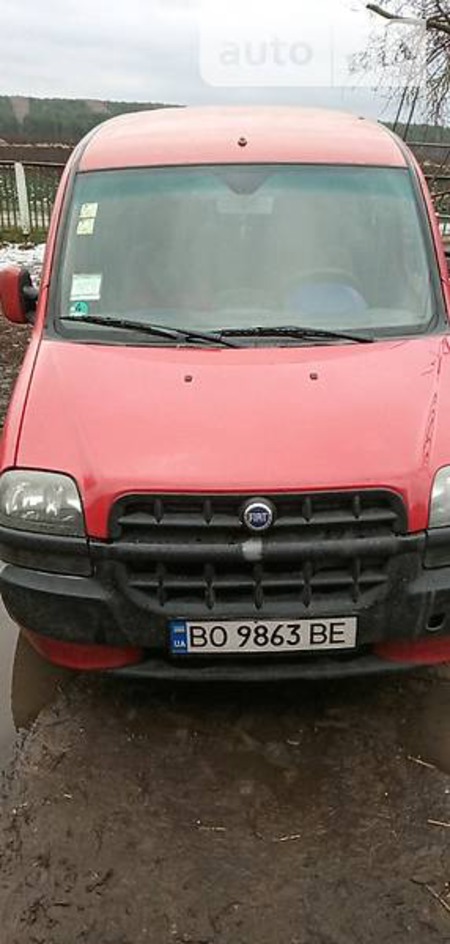 Fiat Doblo 2003  випуску Тернопіль з двигуном 1.6 л газ мінівен механіка за 4200 долл. 