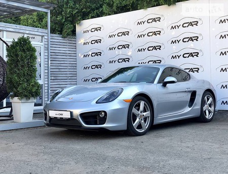 Porsche Cayman 2016  випуску Київ з двигуном 2.7 л бензин купе автомат за 41500 долл. 