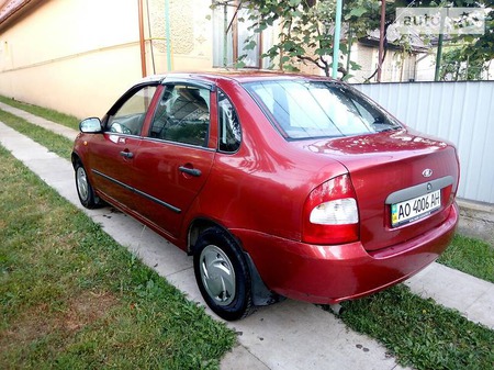 Lada 1118 2006  випуску Ужгород з двигуном 1.6 л газ седан механіка за 2750 долл. 