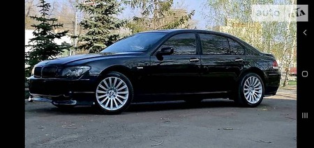BMW 750 2007  випуску Київ з двигуном 5 л газ седан автомат за 14900 долл. 