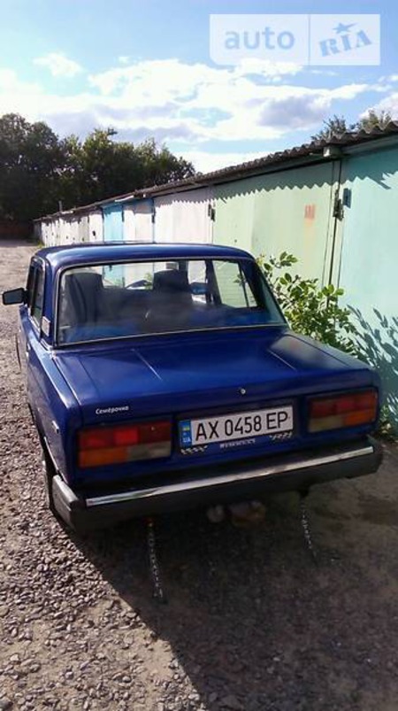 Lada 2107 1990  випуску Харків з двигуном 1.5 л газ седан  за 1050 долл. 