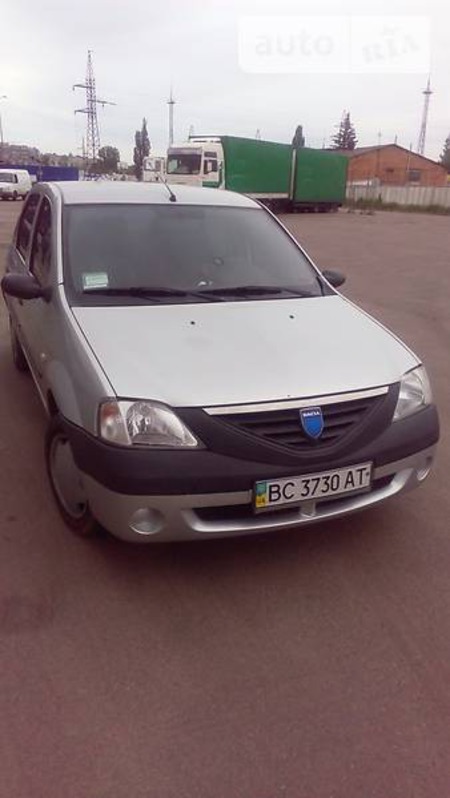 Dacia Logan 2006  випуску Львів з двигуном 1.4 л газ седан механіка за 4000 долл. 