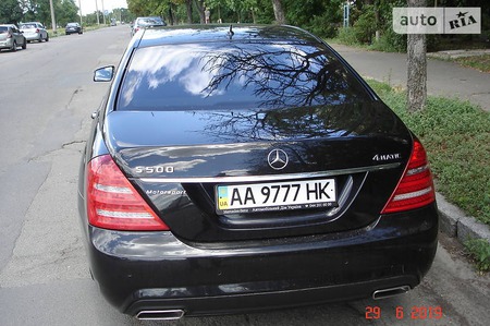 Mercedes-Benz S 550 2010  випуску Київ з двигуном 5.5 л  седан автомат за 24000 долл. 