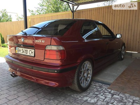 BMW 318 1995  випуску Одеса з двигуном 1.8 л бензин купе механіка за 6000 долл. 