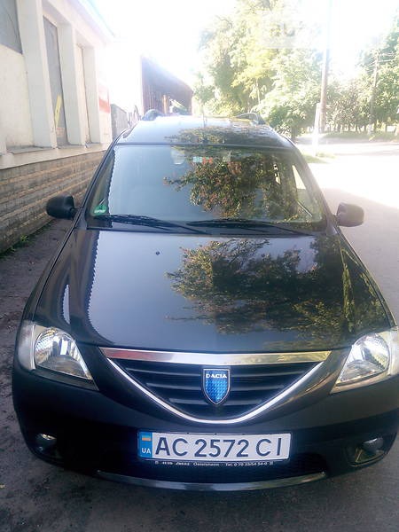 Dacia Logan MCV 2008  випуску Суми з двигуном 1.6 л газ універсал механіка за 6099 долл. 