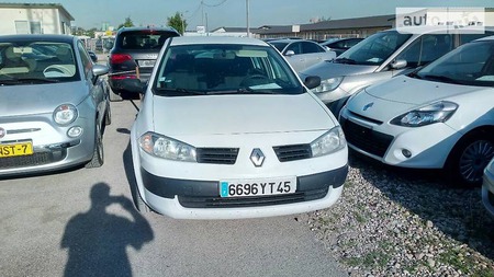 Renault Megane 2005  випуску Київ з двигуном 1.6 л бензин седан механіка за 5200 долл. 