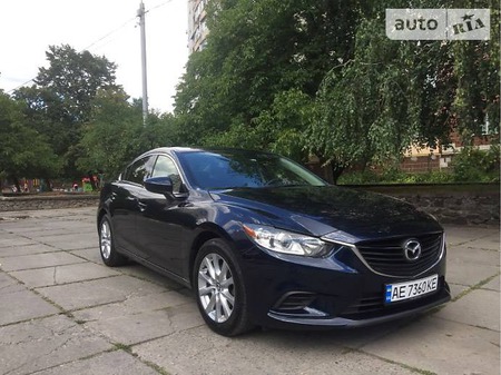 Mazda 6 2015  випуску Київ з двигуном 2.5 л бензин седан автомат за 15500 долл. 