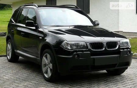 BMW X3 2004  випуску Івано-Франківськ з двигуном 3 л дизель позашляховик автомат за 11000 долл. 