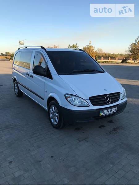 Mercedes-Benz Vito 2009  випуску Полтава з двигуном 2.2 л дизель мінівен механіка за 11300 долл. 