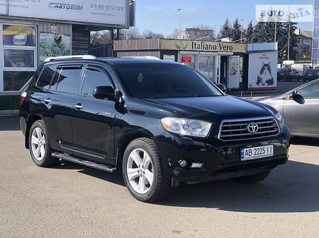 Toyota Highlander 2008  випуску Вінниця з двигуном 3.5 л газ позашляховик автомат за 17500 долл. 