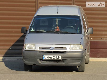 Fiat Scudo 2000  випуску Суми з двигуном 1.9 л дизель мінівен механіка за 4500 долл. 