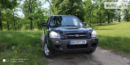 Hyundai Tucson 2006  випуску Суми з двигуном 2.7 л газ позашляховик автомат за 9350 долл. 