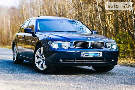 BMW 745 2002  випуску Київ з двигуном 4.4 л газ седан автомат за 6500 долл. 