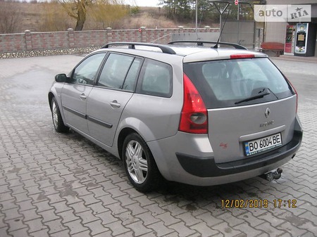 Renault Megane 2004  випуску Тернопіль з двигуном 1.4 л газ універсал механіка за 5350 долл. 