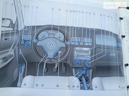 Volkswagen Bora 2000  випуску Хмельницький з двигуном 1.6 л бензин седан механіка за 1400 долл. 