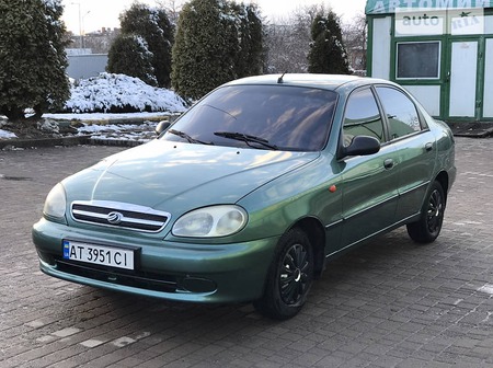 ЗАЗ Lanos 2009  випуску Івано-Франківськ з двигуном 1.4 л  седан механіка за 3099 долл. 