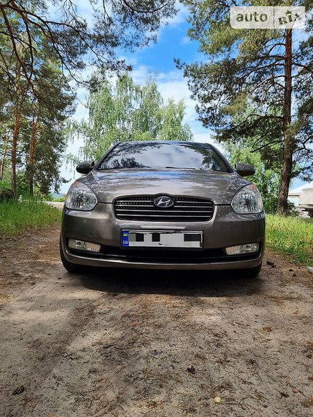 Hyundai Accent 2008  випуску Харків з двигуном 1.4 л  седан механіка за 5900 долл. 