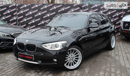 BMW 118 2014  випуску Одеса з двигуном 1.8 л дизель хэтчбек автомат за 13500 долл. 