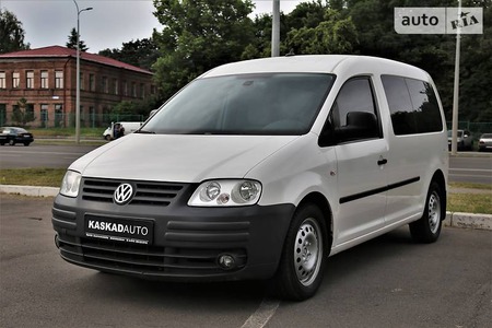 Volkswagen Caddy 2008  випуску Харків з двигуном 1.9 л дизель мінівен автомат за 8500 долл. 