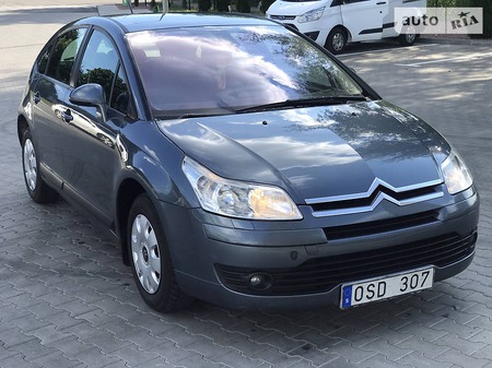 Citroen C4 2007  випуску Житомир з двигуном 1.6 л бензин хэтчбек механіка за 5250 долл. 