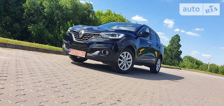 Renault Kadjar 2016  випуску Львів з двигуном 0 л дизель позашляховик механіка за 14950 долл. 