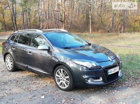 Renault Megane 2012  випуску Київ з двигуном 1.5 л дизель універсал механіка за 9500 долл. 