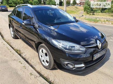 Renault Megane 2014  випуску Київ з двигуном 1.5 л дизель універсал механіка за 8650 долл. 