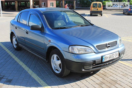 Opel Astra 1998  випуску Одеса з двигуном 1.6 л бензин хэтчбек механіка за 3600 долл. 