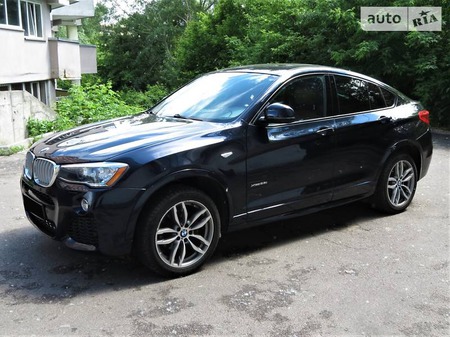 BMW X4 2017  випуску Київ з двигуном 2 л бензин позашляховик автомат за 32500 долл. 