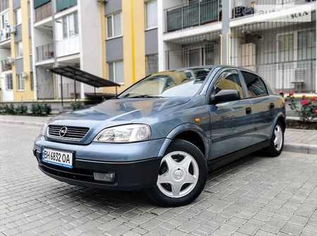 Opel Astra 1999  випуску Одеса з двигуном 1.6 л бензин хэтчбек механіка за 3500 долл. 