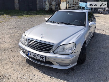 Mercedes-Benz S 500 2002  випуску Тернопіль з двигуном 5 л  седан автомат за 10000 долл. 