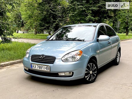 Hyundai Accent 2007  випуску Харків з двигуном 1.4 л  седан автомат за 5900 долл. 