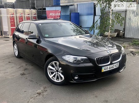 BMW 518 2015  випуску Київ з двигуном 2 л дизель універсал  за 18200 долл. 