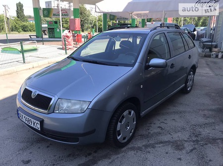 Skoda Fabia 2004  випуску Харків з двигуном 1.4 л бензин універсал автомат за 5400 долл. 