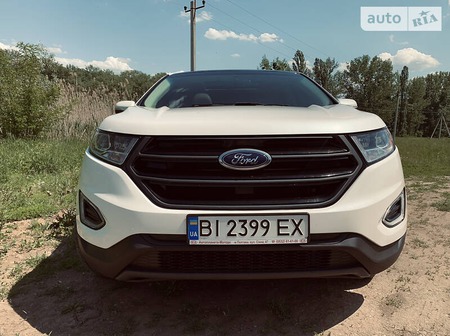 Ford Edge 2015  випуску Полтава з двигуном 3.5 л бензин позашляховик автомат за 18000 долл. 