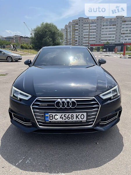 Audi A4 Limousine 2017  випуску Львів з двигуном 2 л бензин седан автомат за 25999 долл. 