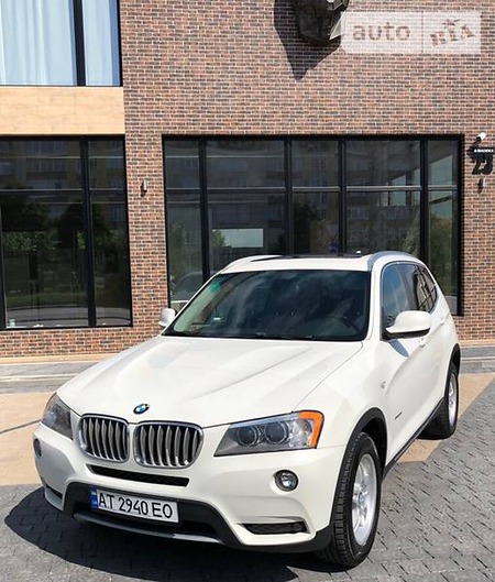 BMW X3 2011  випуску Івано-Франківськ з двигуном 3 л бензин позашляховик автомат за 13999 долл. 