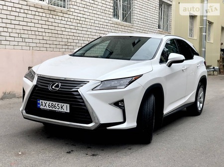 Lexus RX 200t 2017  випуску Харків з двигуном 2 л бензин позашляховик автомат за 43300 долл. 