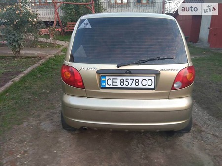 Daewoo Matiz 2007  випуску Чернівці з двигуном 0.8 л бензин хэтчбек автомат за 3100 долл. 