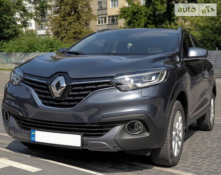 Renault Kadjar 2018  випуску Запоріжжя з двигуном 1.5 л дизель позашляховик автомат за 24900 долл. 
