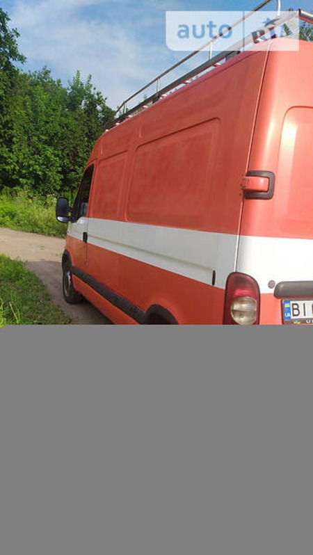 Renault Master 2005  випуску Полтава з двигуном 2.5 л дизель мінівен механіка за 5600 долл. 