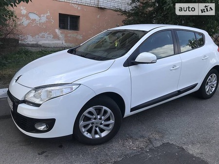 Renault Megane 2012  випуску Київ з двигуном 1.6 л бензин хэтчбек механіка за 8200 долл. 