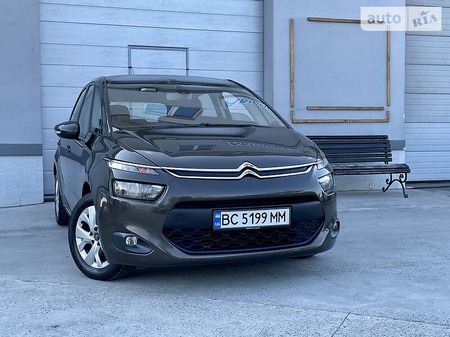 Citroen C4 Picasso 2014  випуску Львів з двигуном 1.6 л дизель мінівен автомат за 9999 долл. 