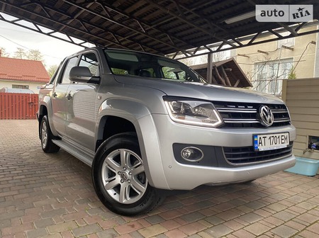 Volkswagen Amarok 2015  випуску Івано-Франківськ з двигуном 2 л дизель пікап автомат за 30700 долл. 