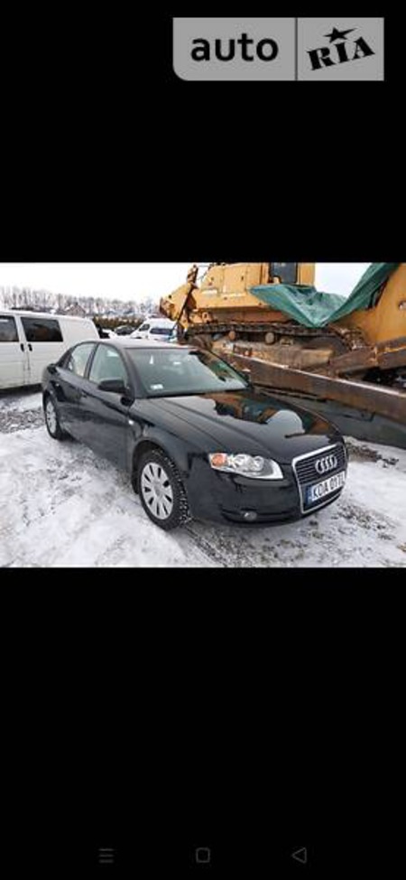 Audi A4 Limousine 2006  випуску Львів з двигуном 2 л дизель седан механіка за 7000 долл. 