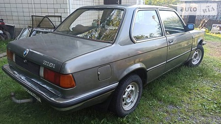 BMW 315 1981  випуску Вінниця з двигуном 1.6 л бензин купе механіка за 999 долл. 