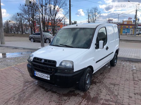 Fiat Doblo 2001  випуску Харків з двигуном 1.9 л дизель мінівен механіка за 2900 долл. 