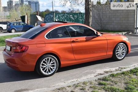BMW 228 2014  випуску Київ з двигуном 2 л бензин купе автомат за 17800 долл. 