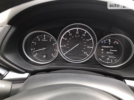 Mazda CX-5 2018  випуску Тернопіль з двигуном 2.5 л бензин позашляховик автомат за 19500 долл. 